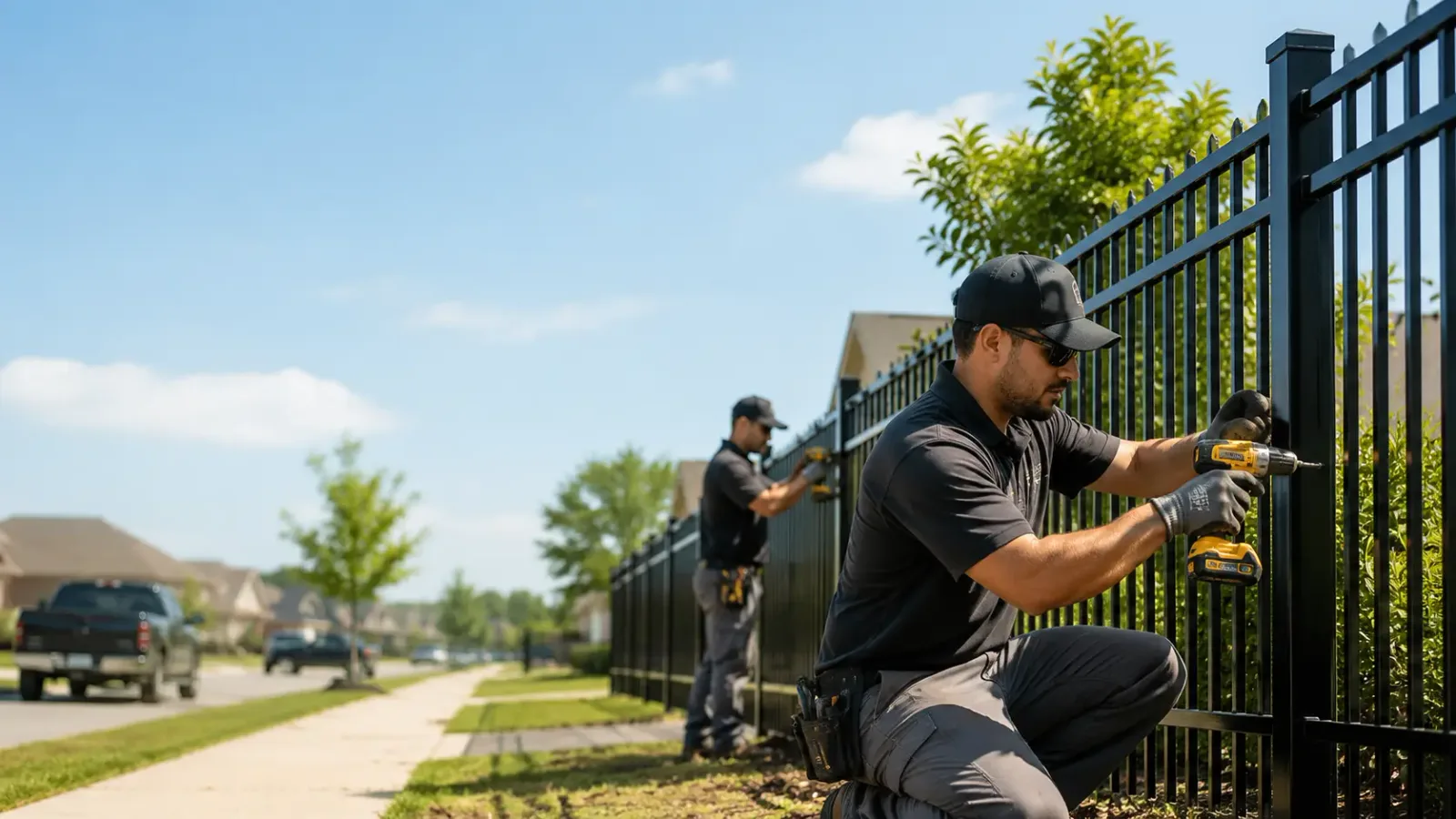 Metal Fence Installation in Fitzgerald, GA